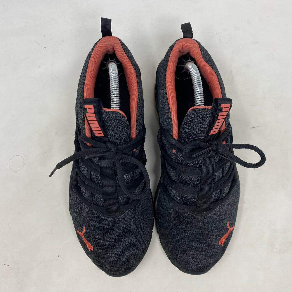 Puma Athletic Running Training Shoes Sneakers Black/Coral Womens Size 7.5 - Picture 4 of 8